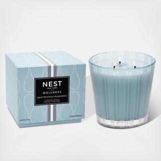 Wellness Driftwood & Chamomile 3-Wick Candle