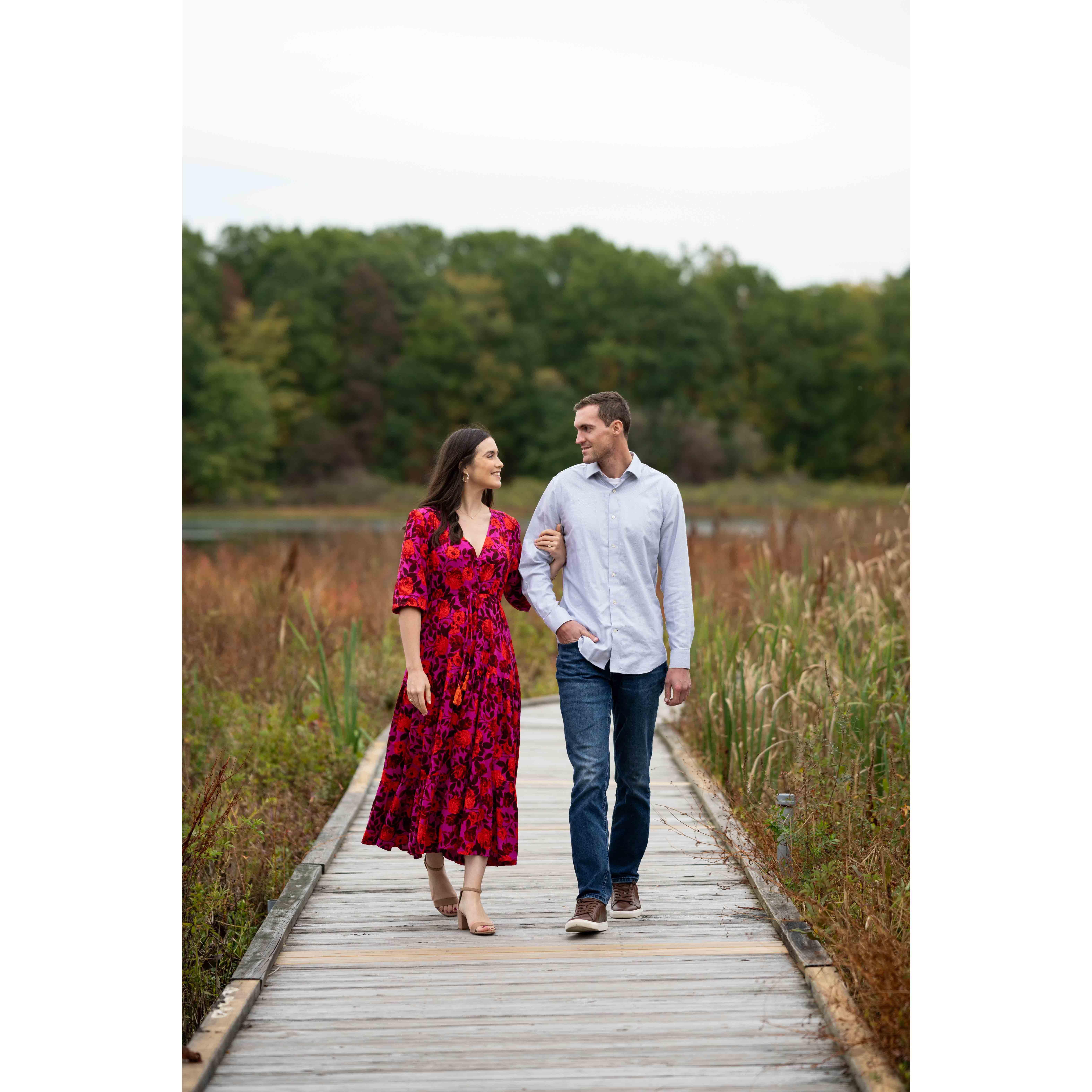 Engagement Pictures at Punderson State Park