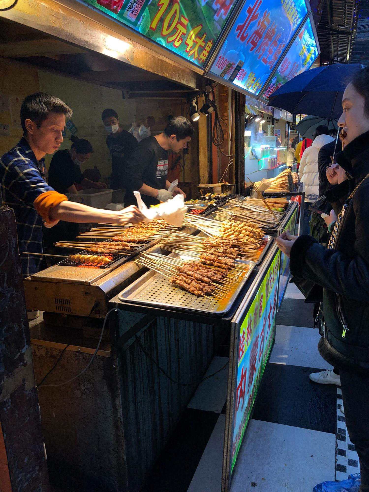 Adventures exploring China and eating the street food - which turned out to be the best meal they had the entire trip!