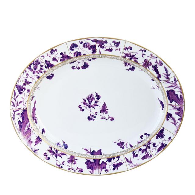 Bernardaud Prunus Oval Platter, 15"