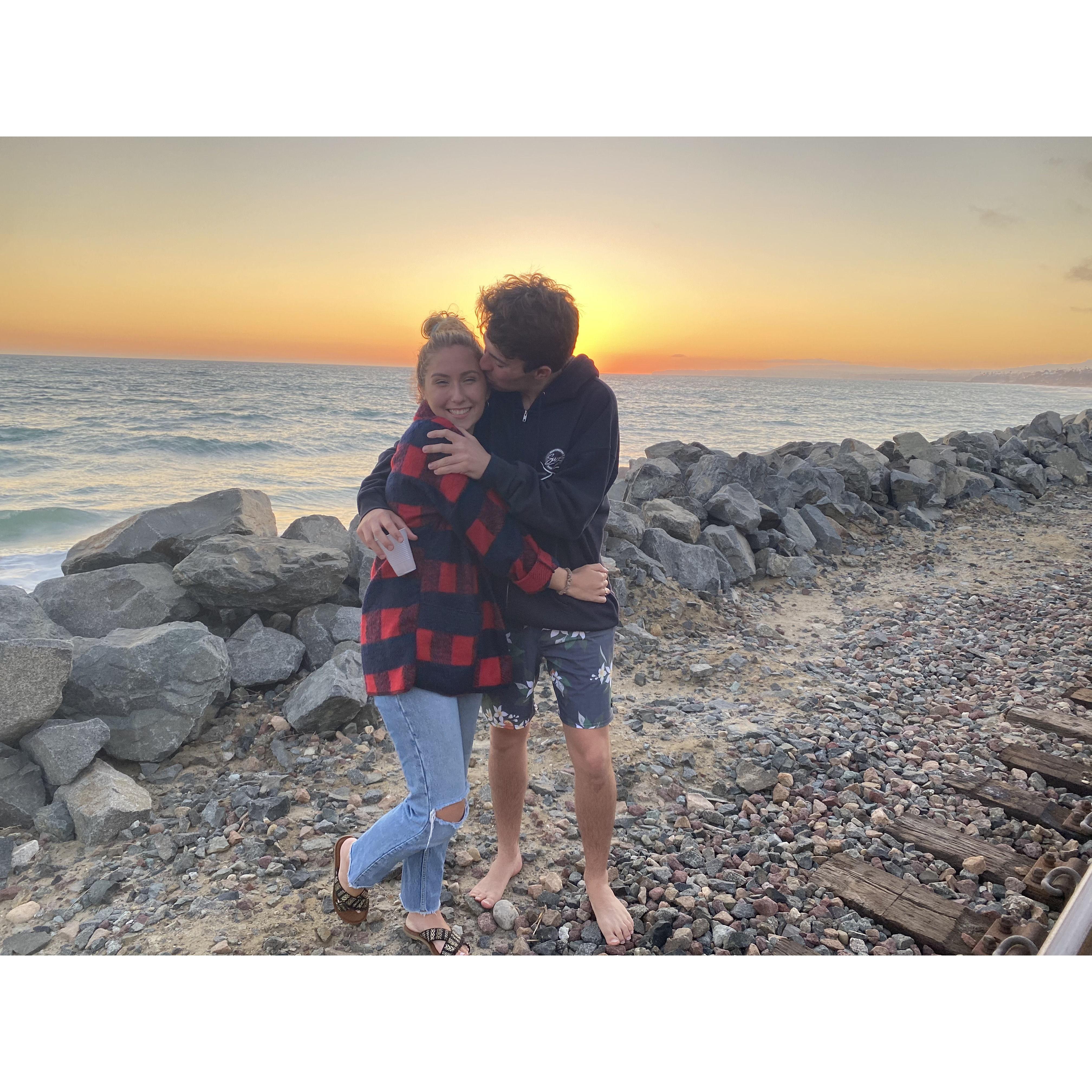 Our Fourth of July in San Clemente in 2021.