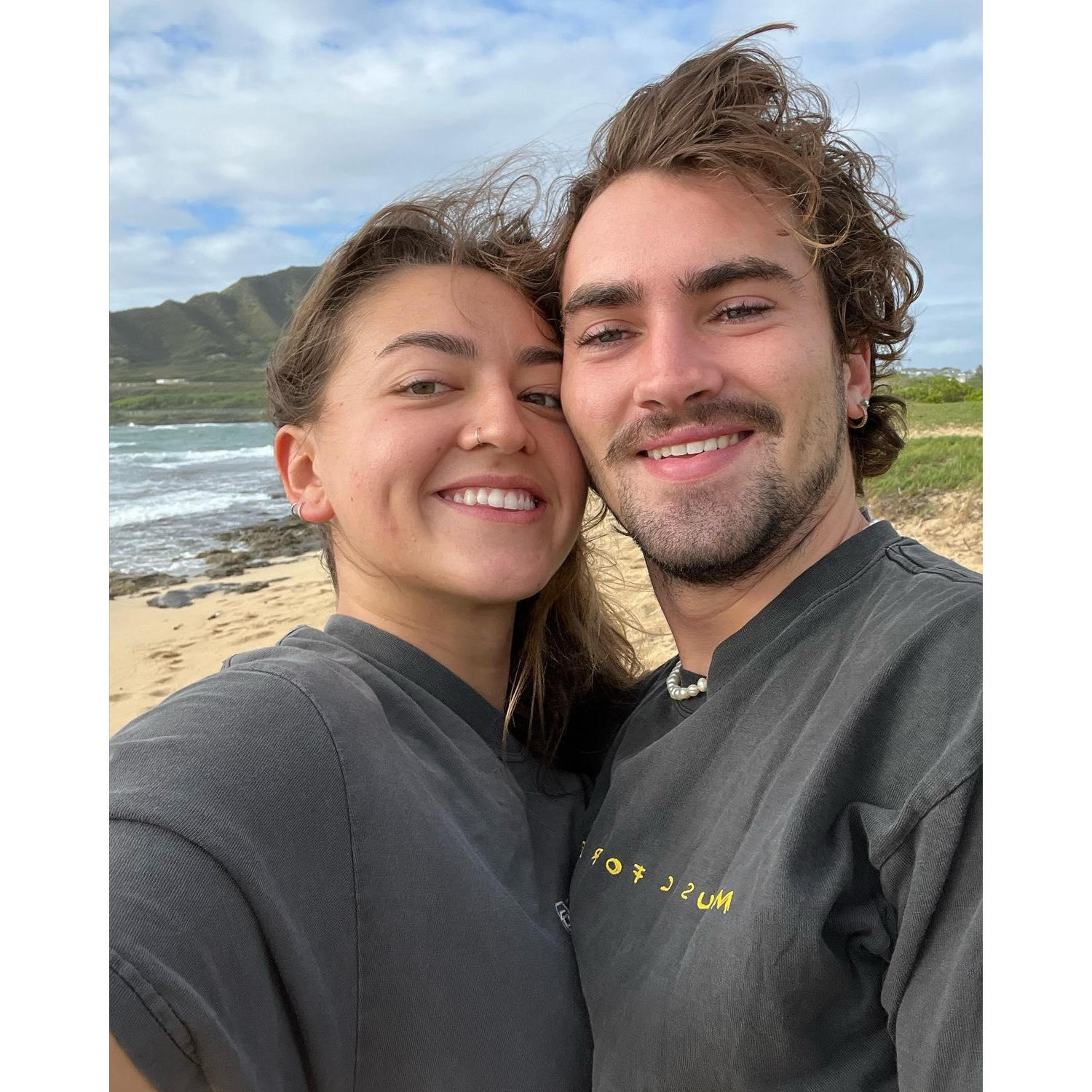 Our first vacation to Hawaii together!