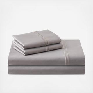 Woven Supima Sateen 4-Piece Sheet Set