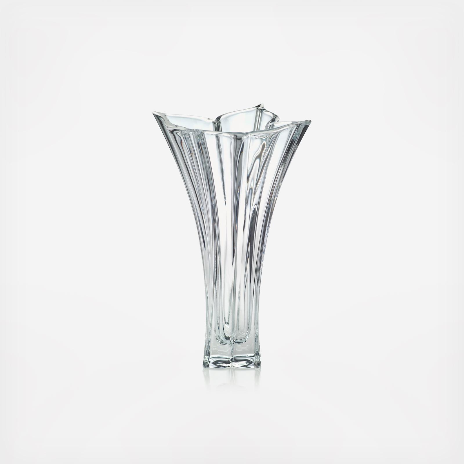 Mikasa, Florale Crystal Vase | Zola