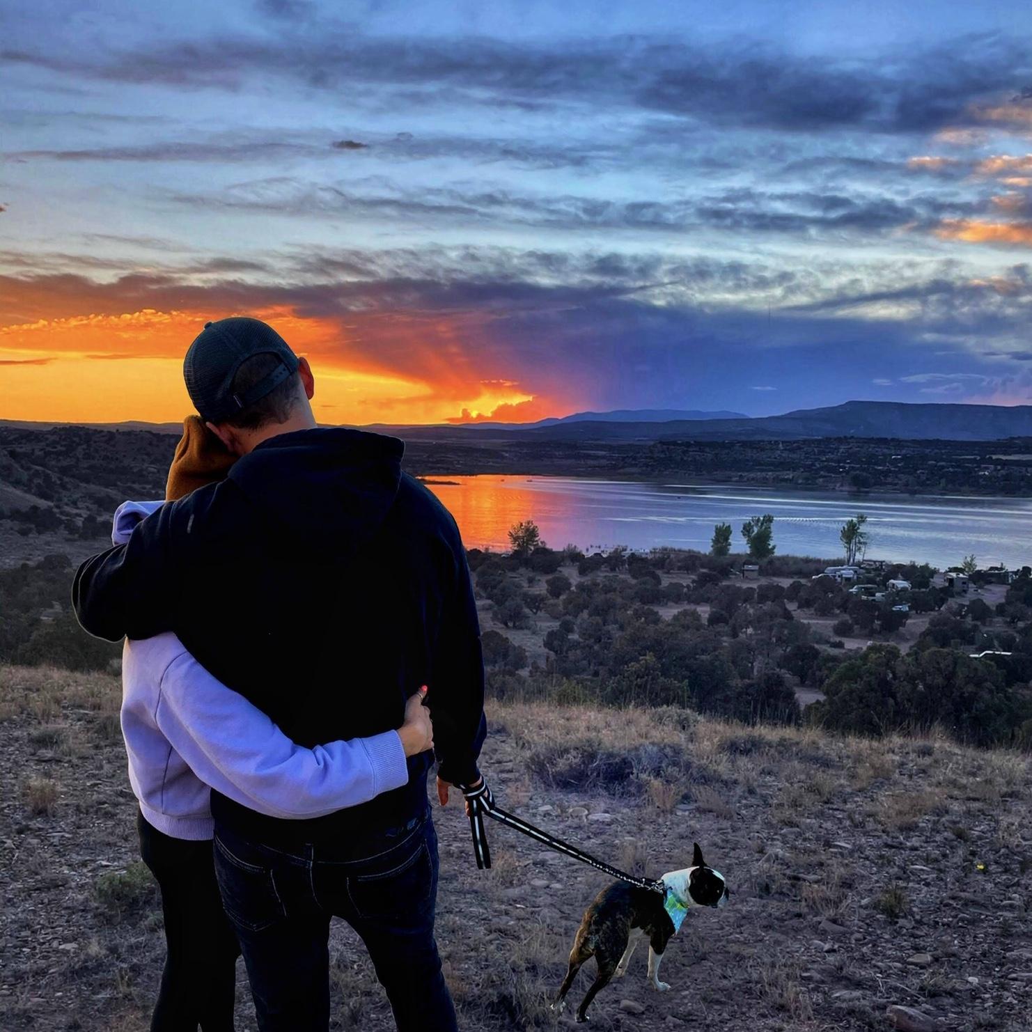 Sunset at Starvation Reservoir 🧡