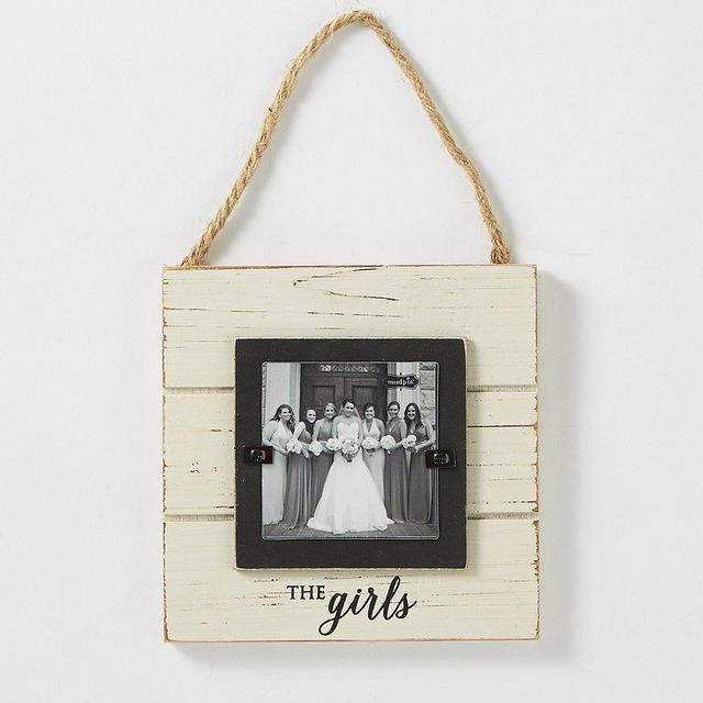 Mud Pie Wedding Collection The Girls Door Hanger Frame