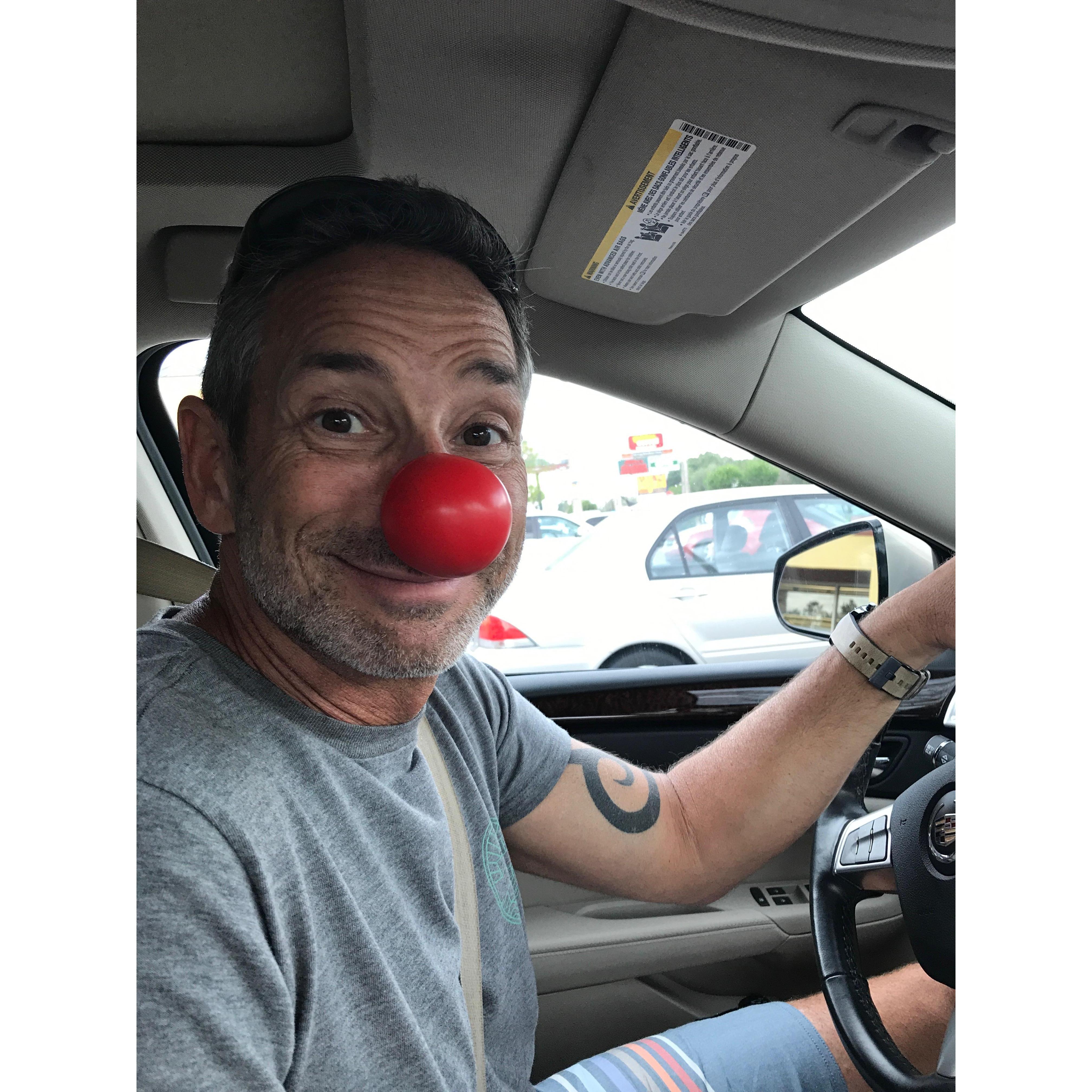 Clowning around!
