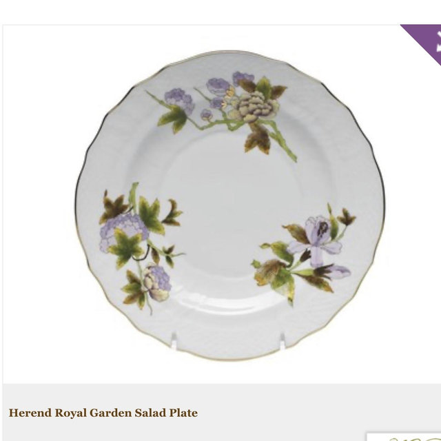China salad plate