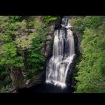 Hiking at Bushkill Falls