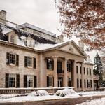 Gingerbread House Display at George Eastman Museum