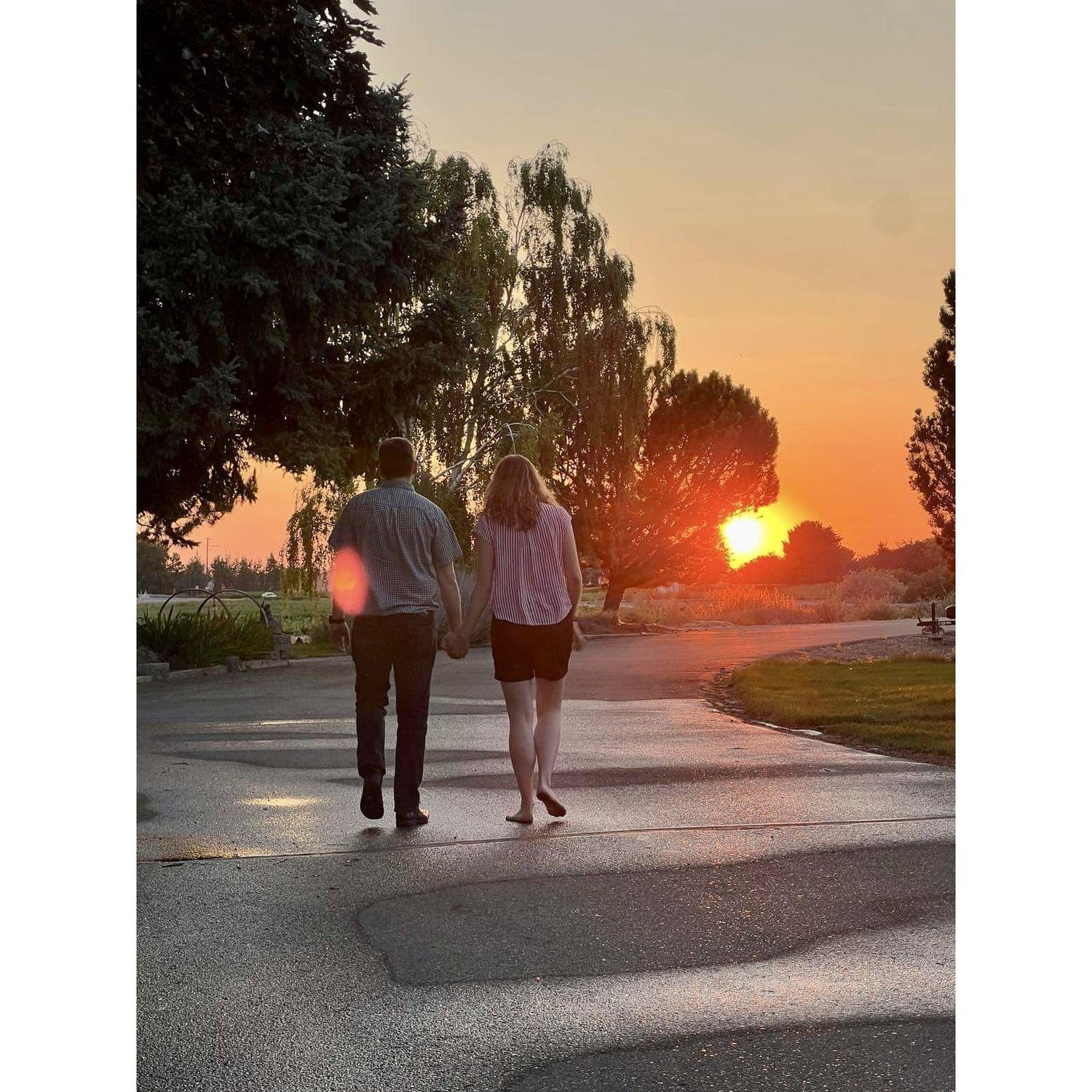 Golden hour on the 4th of July (2023)