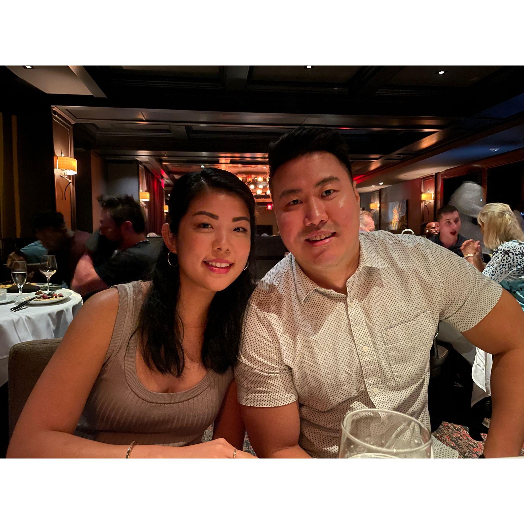 Dan's 32nd Birthday dinner.