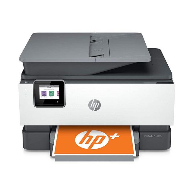 HP OfficeJet Pro 9015e All-in-One Wireless Color Printer for home office, with bonus 6 months free Instant Ink with HP+, works with Alexa (1G5L3A)