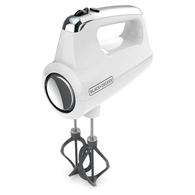Black & Decker™ Helix Performance Premium Hand Mixer in White
