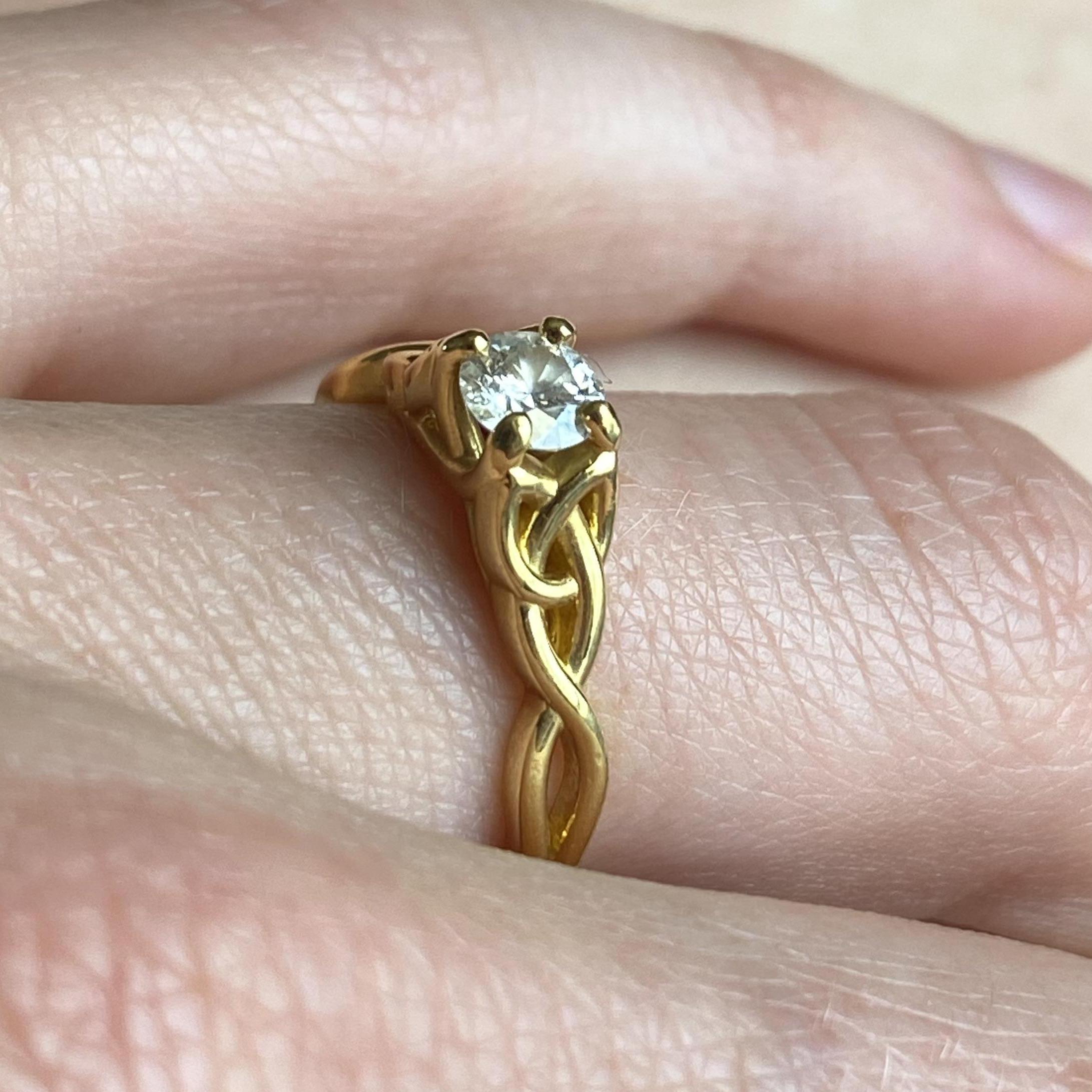 THE ring! This is the engagement ring that Luke spent months designing. It has such special meaning to us both!