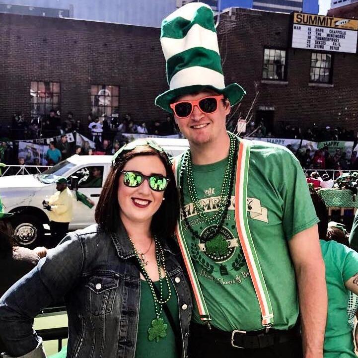 St. Patrick's Day celebrations in downtown Denver!