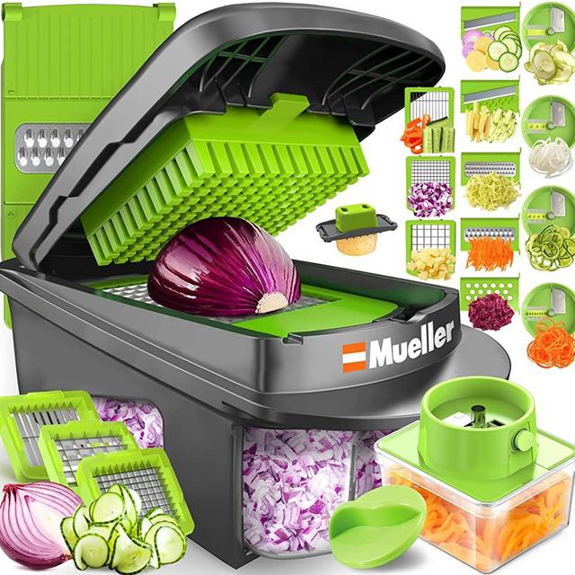 Vegetable Chopper, Pro Onion Ripple Slicer Dicer Cutter Grater