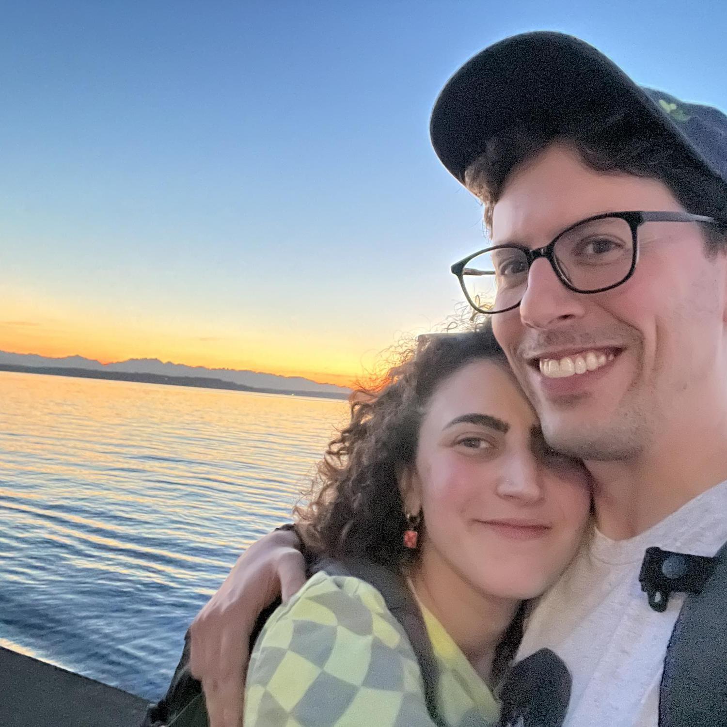 Our first trip to Alki Beach as residents of Washington. July 2022: Seattle, WA.