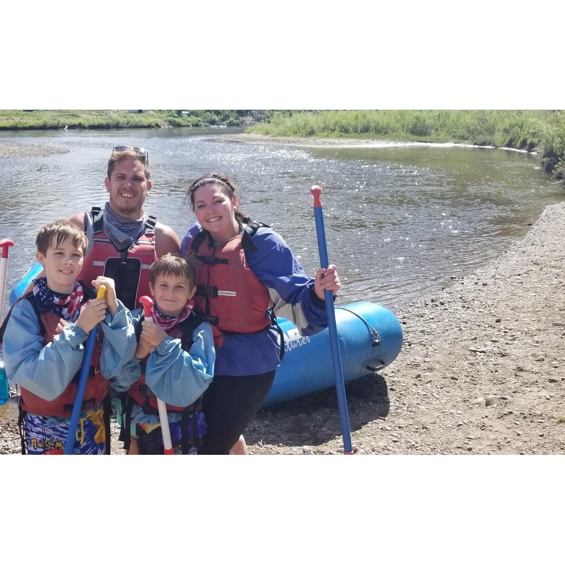 06/2020 - Family rafting trip! Kremmling, CO