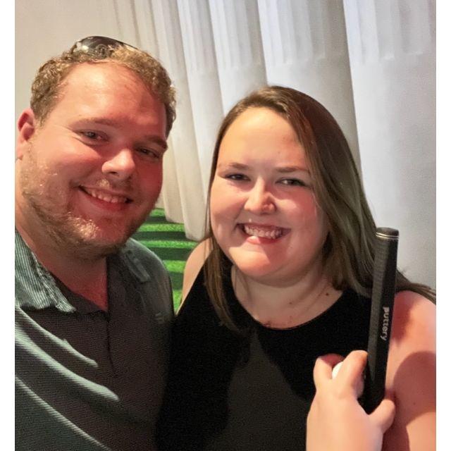 Anniversary night out - putt putt in Grandscape