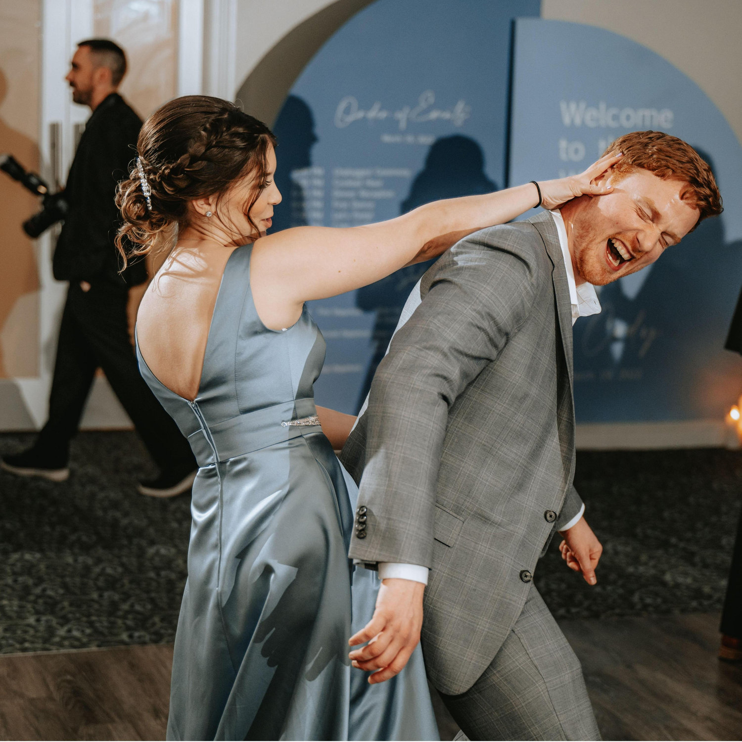 Dancing at Sara and Cody's wedding!