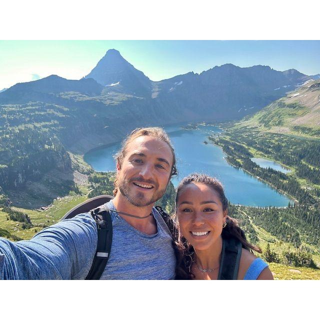 Each summer we put up to 300 miles hiking in Glacier Park