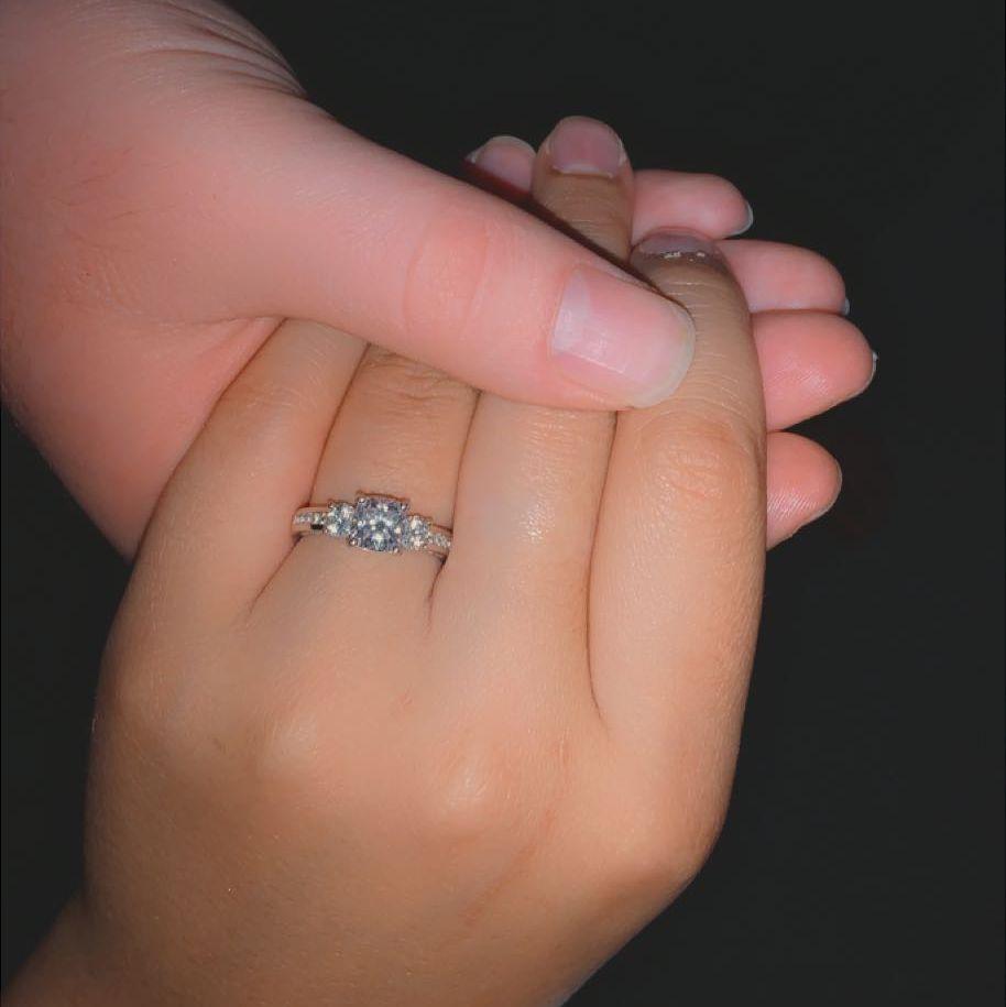 Promise ring given to Kamille in Hawaii