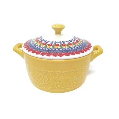 Pioneer Woman Mini Casserole with Lid (14.4 of, Yellow)