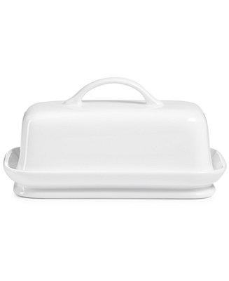 Whiteware Butter Dish, Created for Macy's