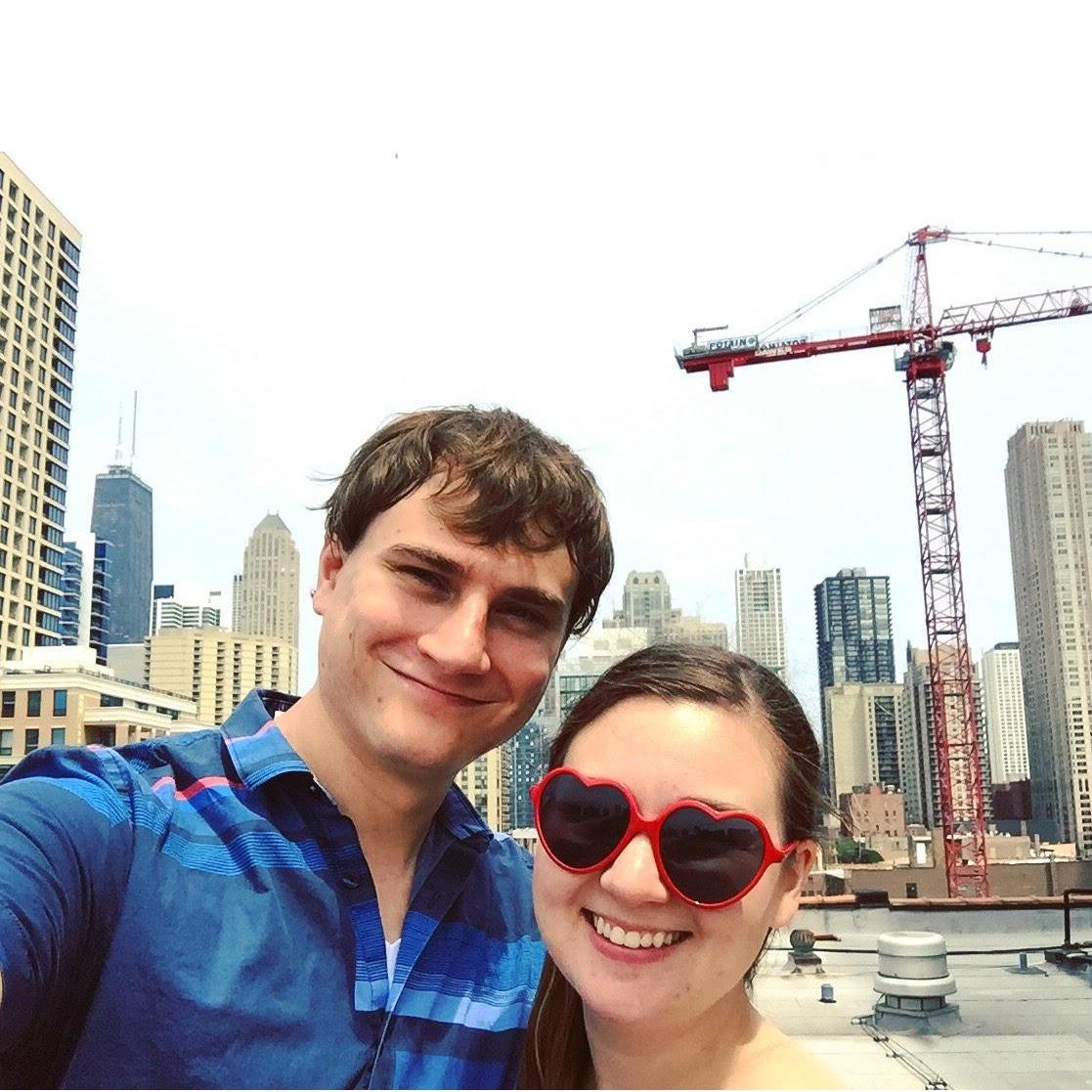 George moves to Chicago just in time for the Fourth of July, 2017