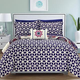 Catalonia 8-Piece Reversible Comforter Bedding Set