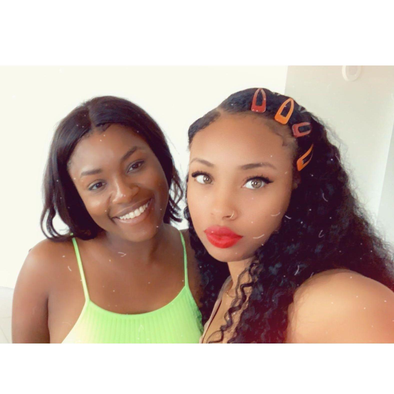 Me and Crystie in miami for her birthday