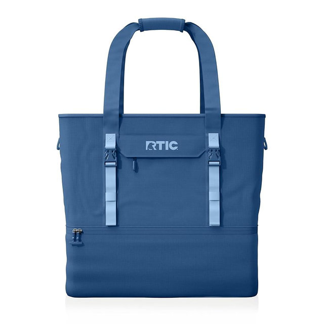 RTIC 2-in-1 Chillout Bag Soft Insulated Cooler Tote, Portable, for Lunch, Beach, Travel, Drink, Beverage, Car, Camping, Picnic, 24-Can Capacity,