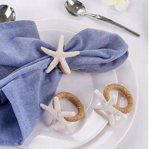 12 Piece Starfish Napkin Rings
