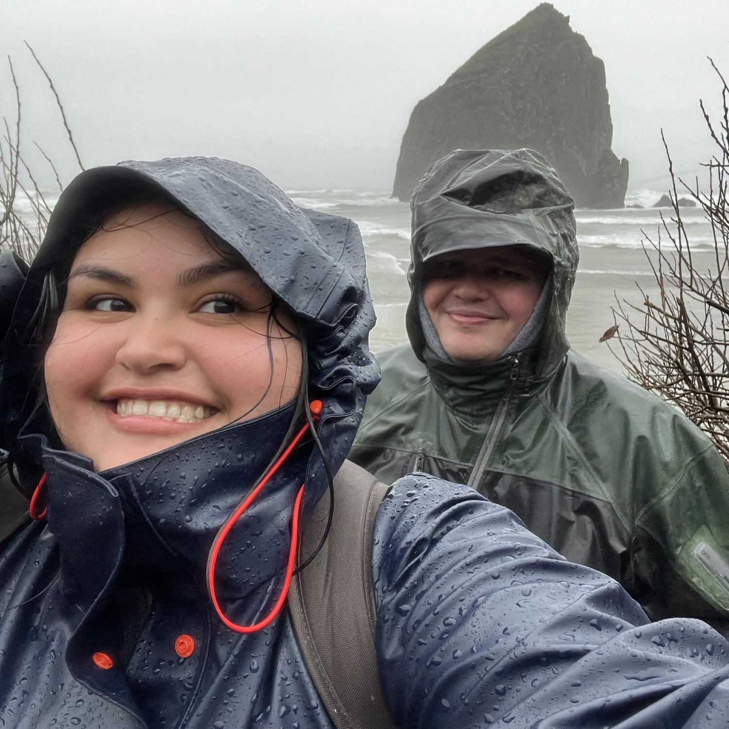 Diana’s first time at Cannon Beach