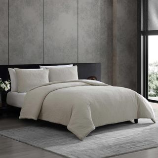Puckered Texture 3-Piece Comforter Set
