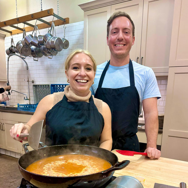 Cooking Lesson For Two