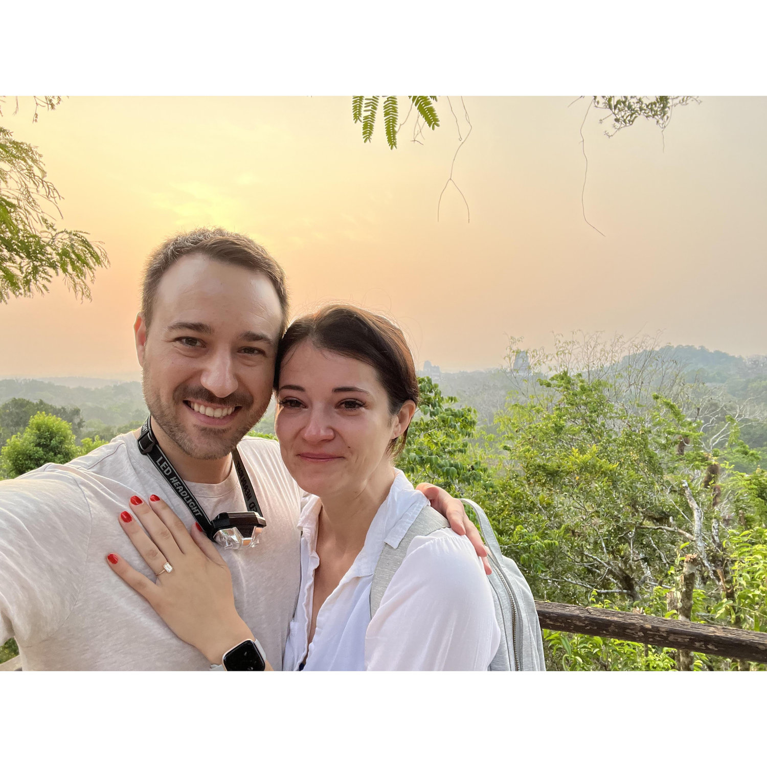 On April 25th, 2023, Zane asks Jordan to marry him at the top of the rainforest canopy during a sunrise hike in the jungles of Guatemala.