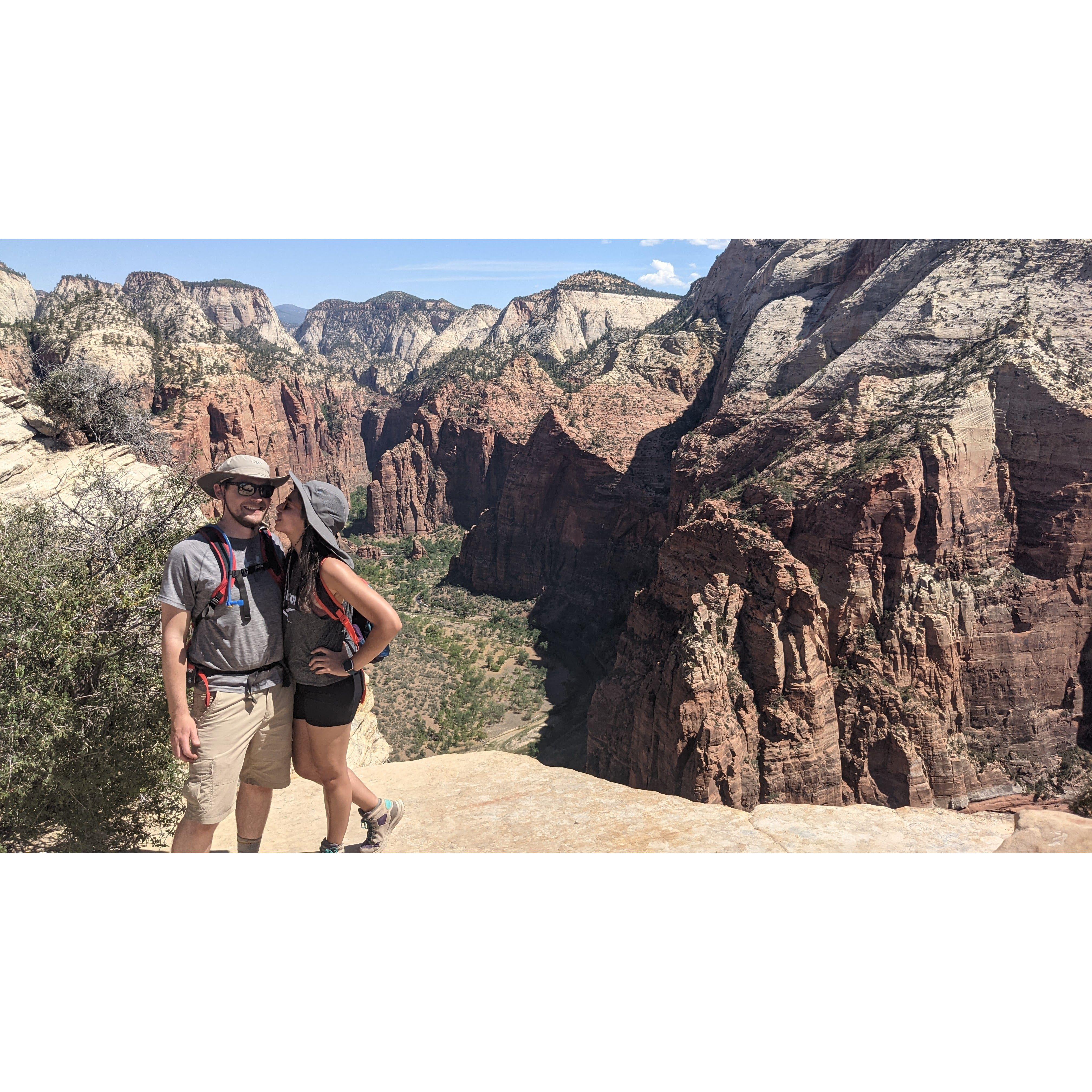 Angel's Landing and newfound appreciation of heights (2021)