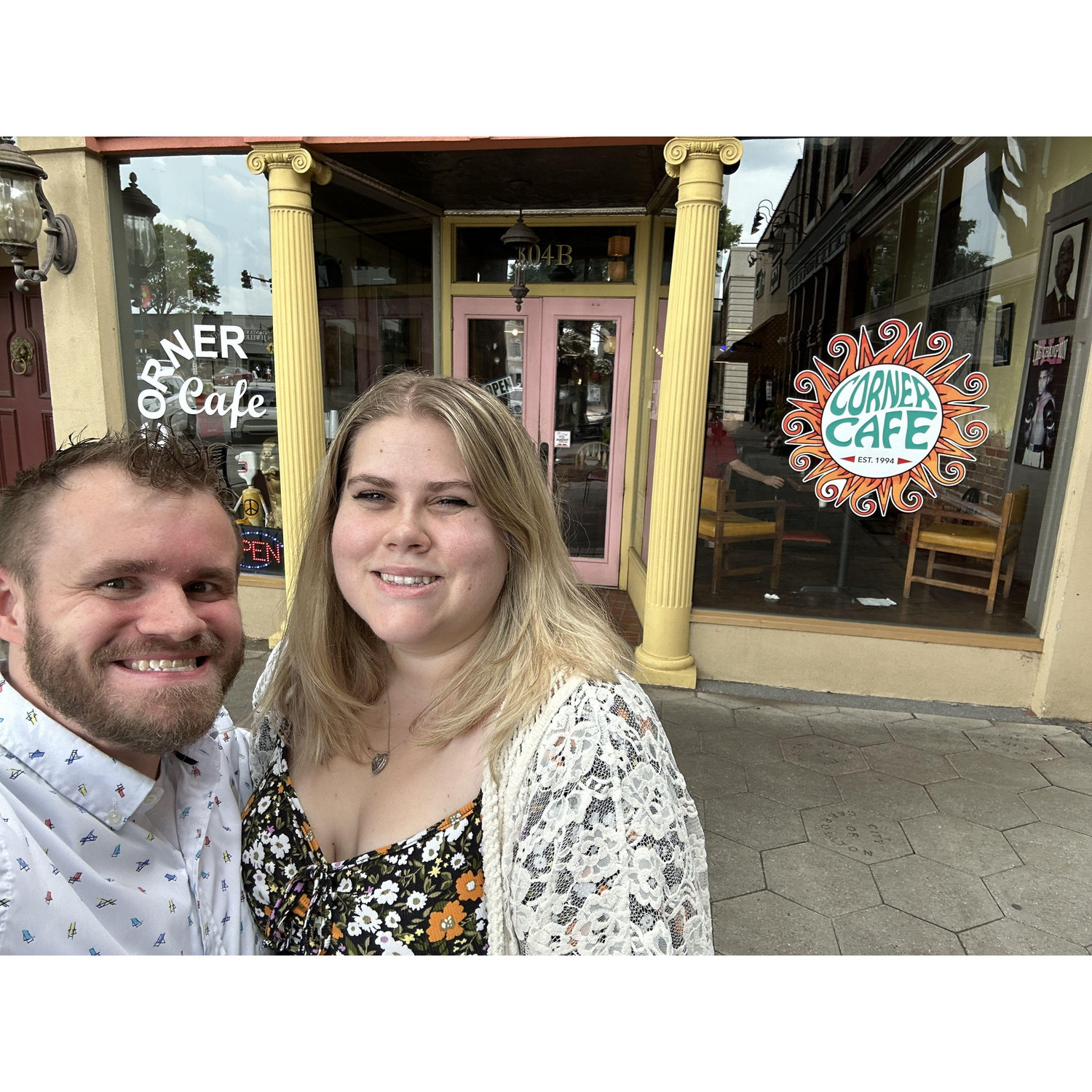 Revisiting the spot we first met!