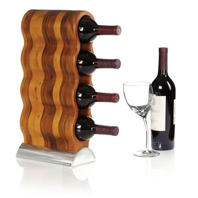 Nambe Curvo Wine Rack