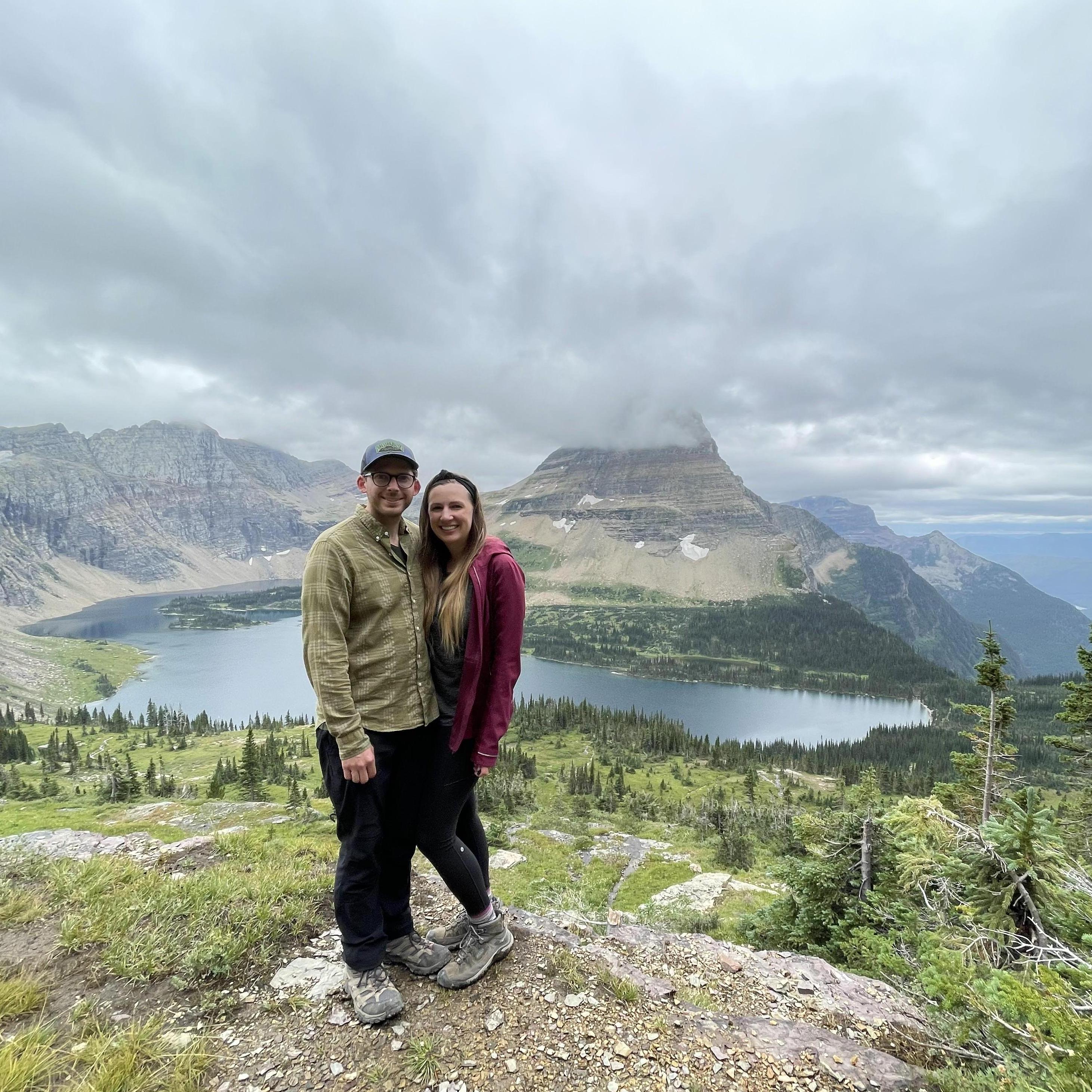 Hidden Lake Hike in Glacier National Park, Montana. August 2021