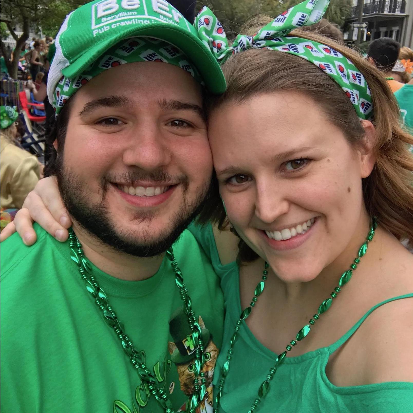 St. Patrick's Day Parade in NOLA!