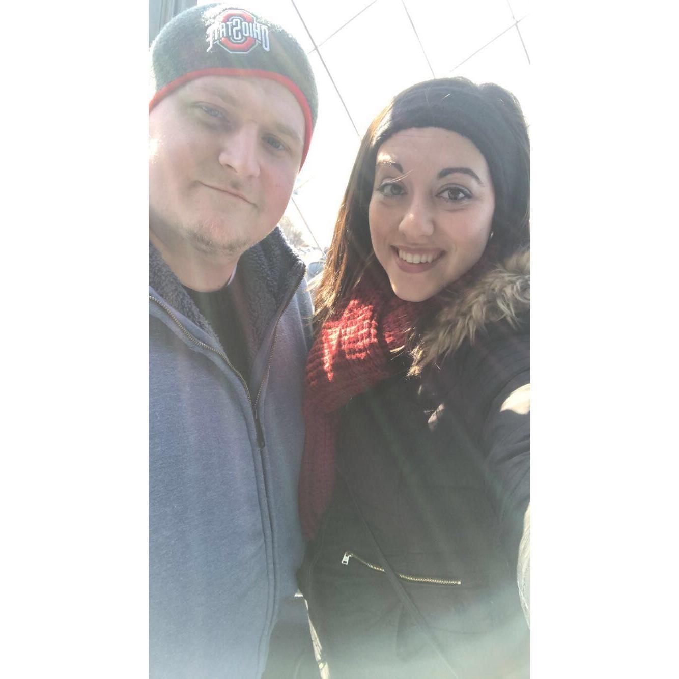 Our first time out of the country together to Niagara Falls!