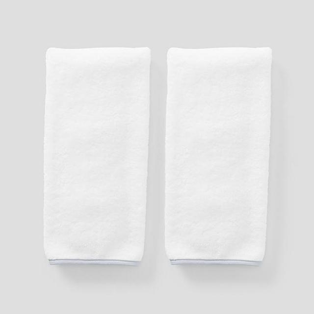 Piped Edge Hand Towels (pair)