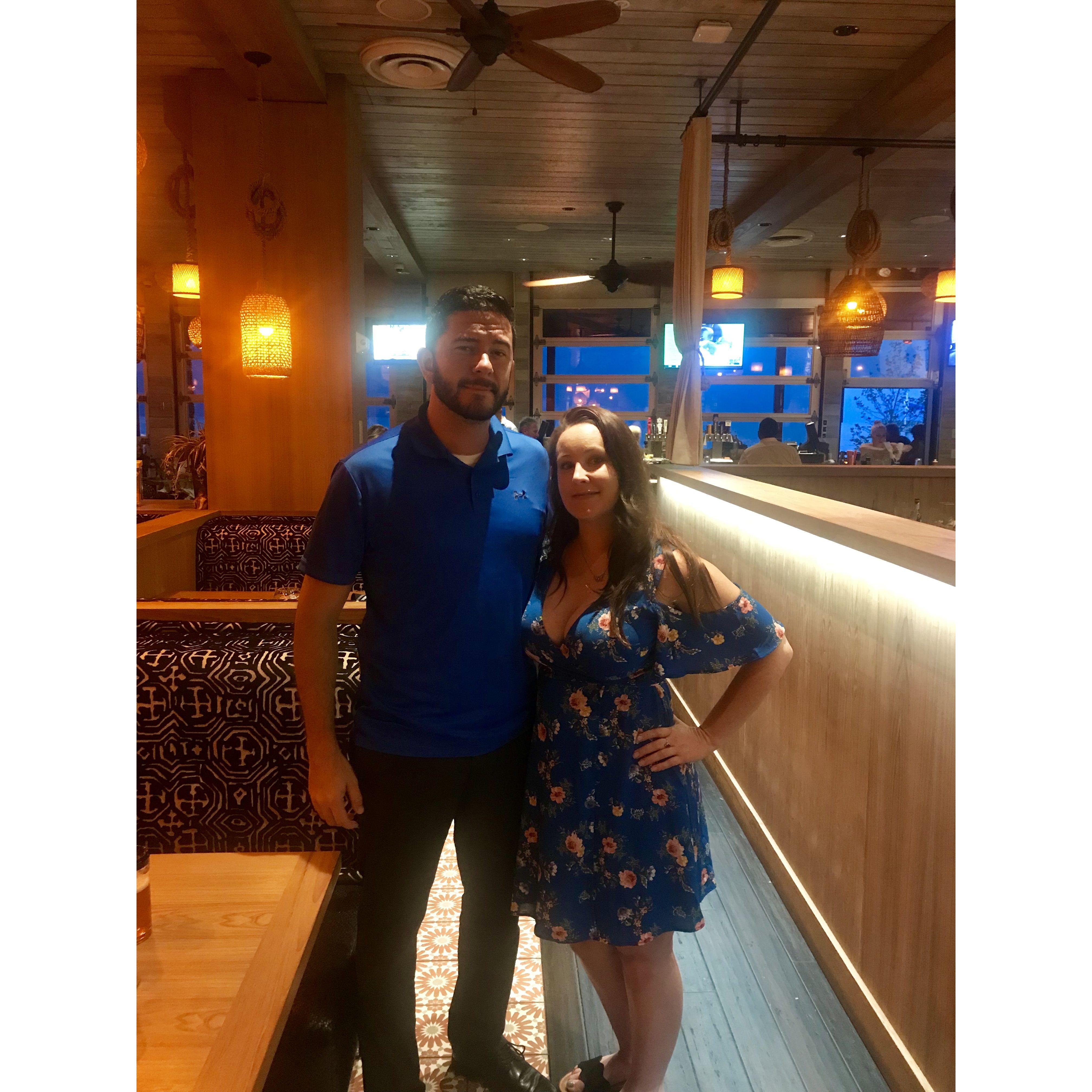 May 15, 2019- Our First Anniversary Dinner