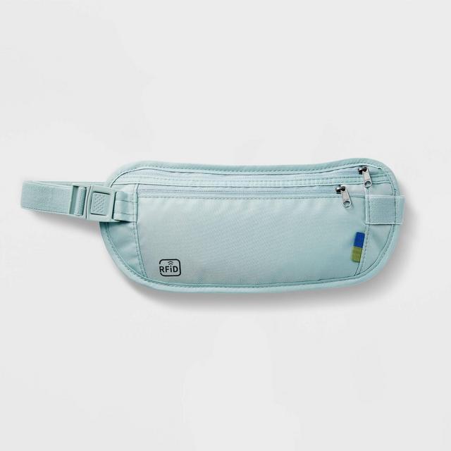 RFID Blocking Waist Pouch Puritan Gray - Open Story™