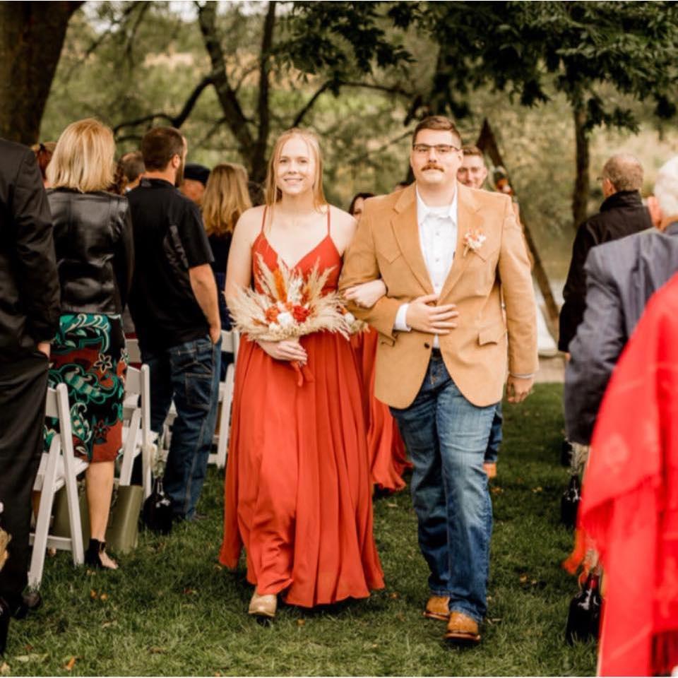 We were both lucky to be a part of our friend Audrey and Ryan's big day!