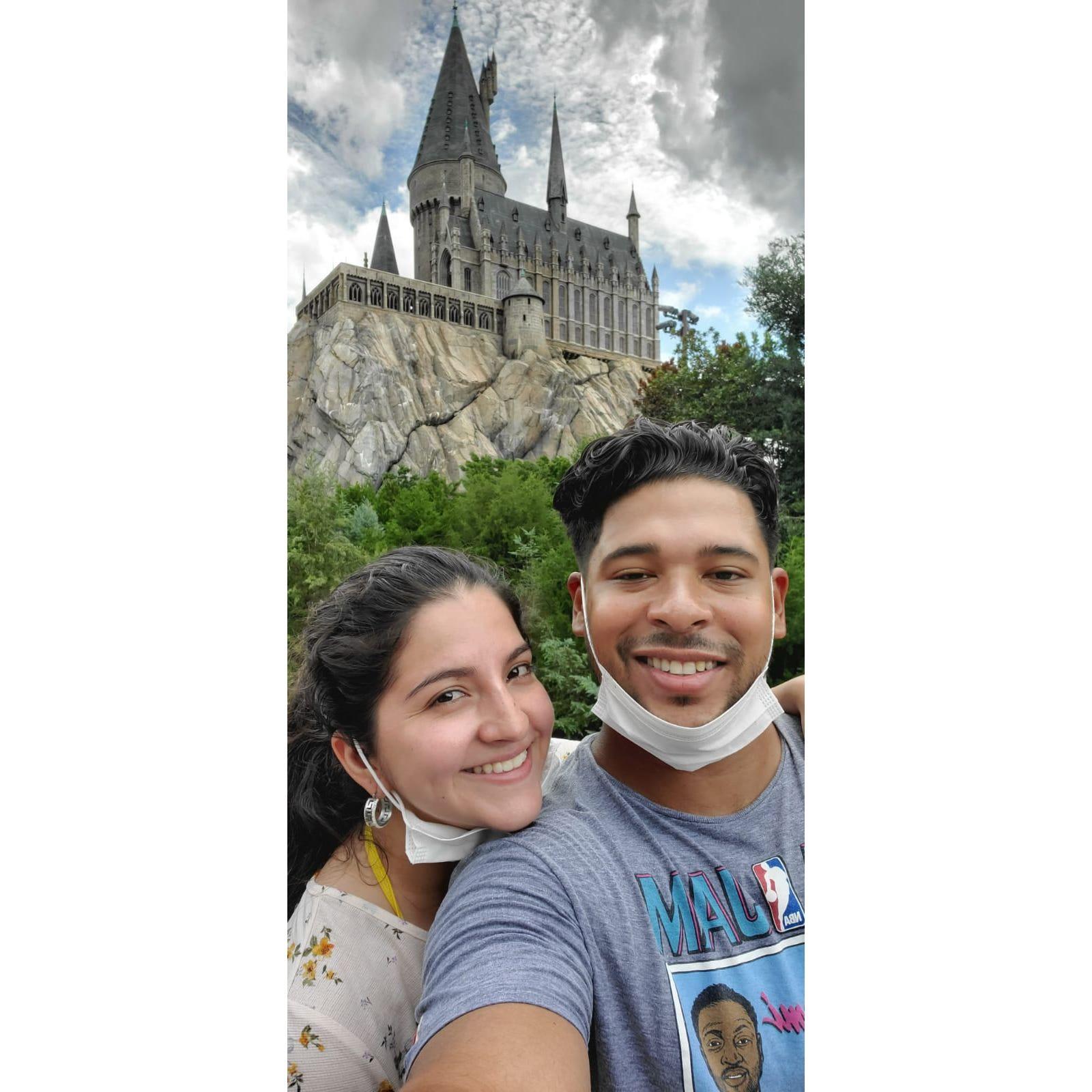 We both checked the box for Harry Potter