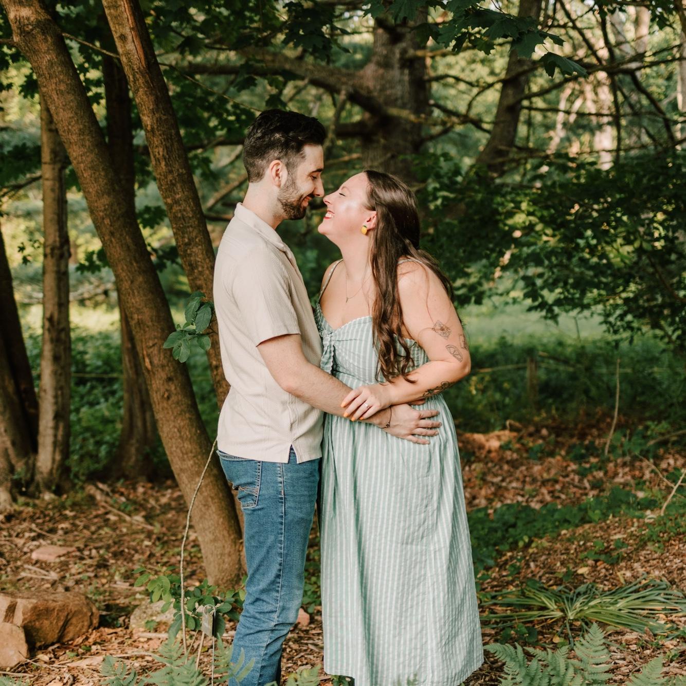 Katie and Troy's first 'official' date was at the Tomato Cafe in Poughkeepsie where they bonded over pinot grigio and gluten free pizza.